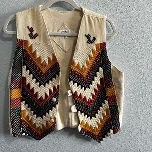 Vintage cotton vest